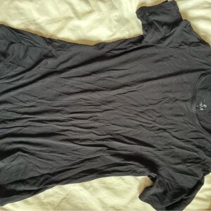 Women's Black Short Sleeve Tee by